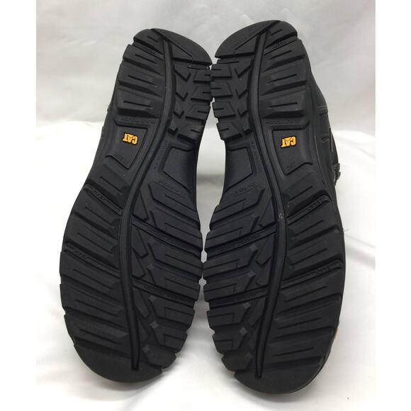 CAT Threshold Waterproof Work Boot Black Men 13 main image 5